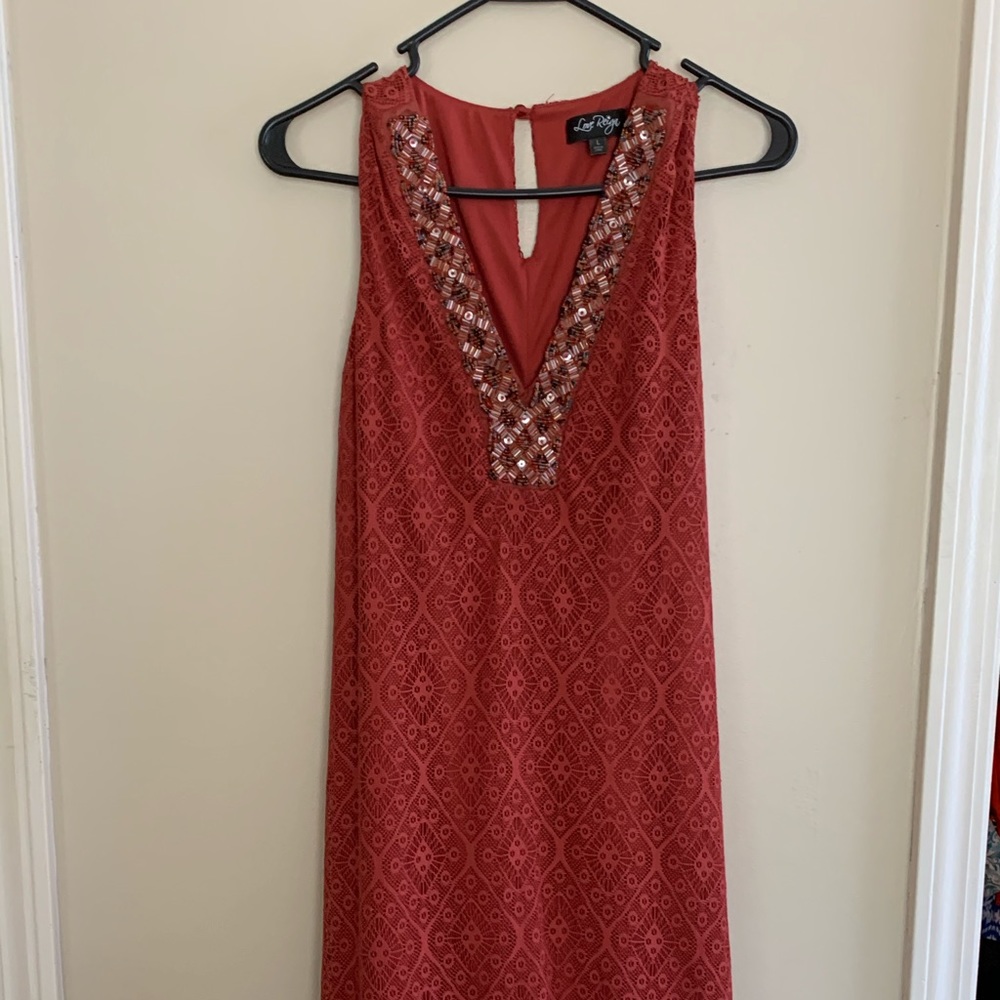 Brand New Rustic Red Lace Dress!
